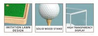 跨境透明亚克力高尔夫球展示盒 高级防尘Golf ball display box