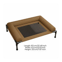 Raised Dog Cot Cooling Mesh Dog Bed Toolquick-Assembly Assembly for Summer