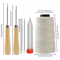 Strong and Long-Lasting Accounting Voucher Binding Thread 21-Ply Waxed Cotton String for Accountants, Financial Professionals, Archiving