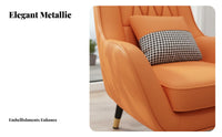 Upholstered Tub Chair Space-Saving Size Upholstered Contoured Rearrest Armchair Thickly Cushioned Ergonomic Rearrest for Adults