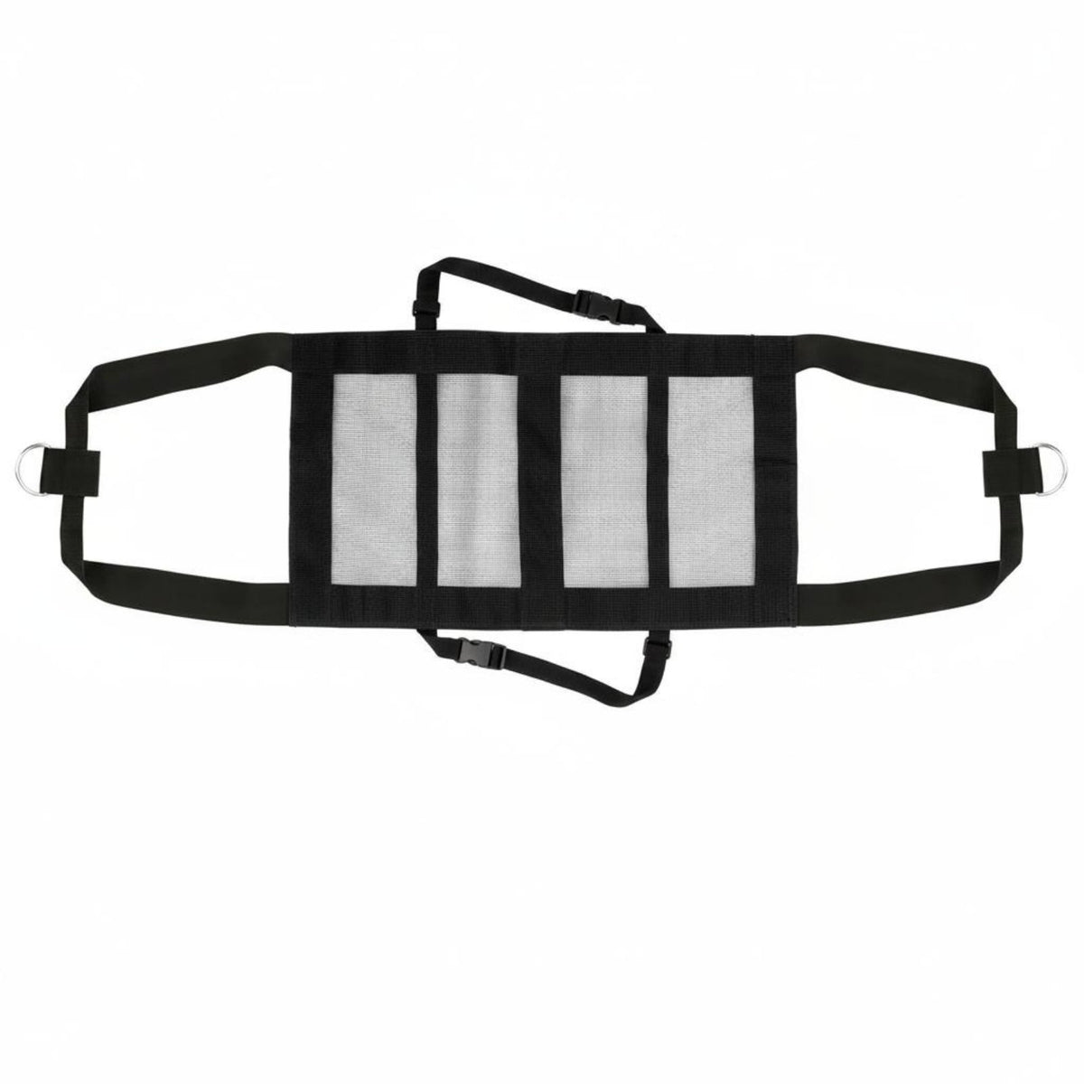 Heavy Duty Nylon Lamb Weighing Sling Adjustable Straps Livestock Scale Sling Strong Buckle Livestock Lifting Harness Breathable Mesh for Farmers, Veterinarians, Farm, Veterinary Medical Facility