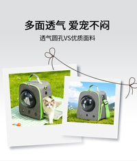 宠物用品便携外出手提透气猫包可折叠宠物单肩包外带带天窗宠物包