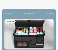 Foldable Car Trunk Organizer Storage Box, 60L, Oxford Cloth, with Handle