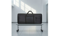 Padded 61-Key Keyboard Bag Portable 61 Key Keyboard Case with Handle Sturdy Soft for Musicians