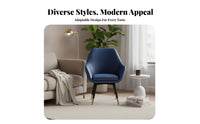 Upholstered Single Sofa Light Luxury Lounge Chair Modern design Deep Seat for Homeowners, Students, Bedroom, Balcony, Apartment