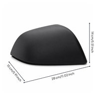Electric Vehicle Series 3 Side Mirror Cover Fit over Side Mirror Cap Contoured Car Part Smooth