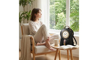 Clock Backpack Adjustable Backpack with Clock Face Structured Purse for Women, Teens