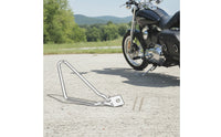 Triangular Motorcycle Saddlebag Support Brackets Cylindrical Saddlebag Support Brackets Compatible Hardware Aftermarket for Cruiser Riders, Commuting