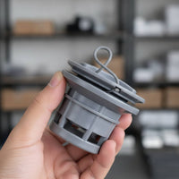 Rotary High-Pressure Inflation Valve Easy to Install Air Mattress Valve with Tool Airtight Valves Compact for Rafts