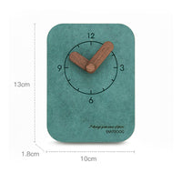 Minimalist Desk Clock Environmentally Conscious Material Silent Table Clock