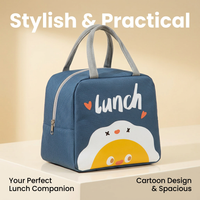 Insulated Lunch Box for Work, Lunch Box for School, Lunch Box for Travel, Cartoon Insulated Tote Bag, Thermal Bag for Snacks