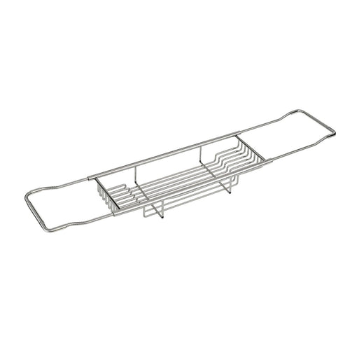 Bathtub Storage Rack Expandable Bathtub Tray with Phone Holder Luxury