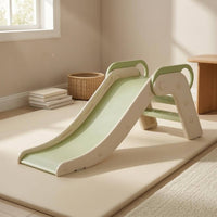 Foldable Indoor Slide Raised Side Rails Children'domestic Slide Built in Handholds