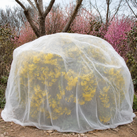 Polyethylene Garden Netting, Fine Mesh Netting for Garden Protection, Vegetable Garden Netting for Raised Beds, Reusable Plant Netting