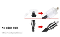 High Ceiling Light Bulb Changer Household and Industrial Use Extension Pole Bulb Changer Adjustable Length for Vaulted Ceilings, Factories, Warehouses