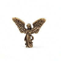 Metal Figurine Sculpted Desk Ornament Compact for Study