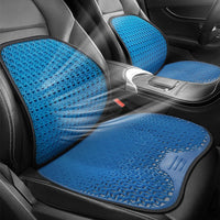 Honeycomb Gel Car Seat Cushion with Lumbar Support, Breathable