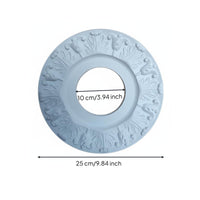 PU Ceiling Medallion French Design Ceiling Medallion Lightweight