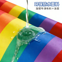 Rainbow Team Building Game Mat for Outdoor Activities