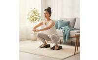 Firm Squat Wedge Stable Slant Board Portable Calf Stretcher Compact for Athletes, Home Gym, Mind-Body Practice Studio