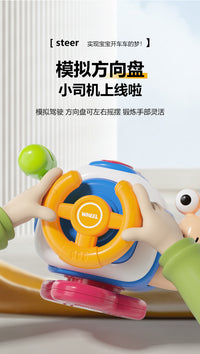 新品婴儿益智蜗牛忙碌球宝宝认知玩具蒙氏早教多功能感统手抓球批