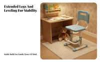 Teen Study Chair Stepless Height Carbon Steel for Reading