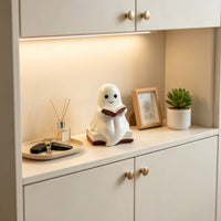 Halloween Night Light Glowing Lamp Compact for Bedside Table