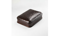 Handwoven Bamboo Container with Lid Handwoven Storage Box with Lid Organizer for Tabletop Organization