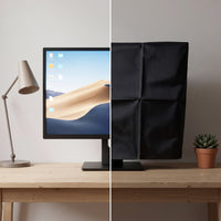 Oxford Cloth Dustproof Monitor Cover for Desktop PC LCD Screens - Waterproof & Light-Blocking