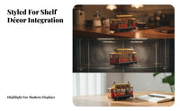 Collectible Metal Tram Model