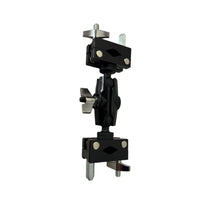 Universal Clamp Mount Adjustable Double Ball Joint Clamp Secure Cymbal Holder Attachment for Stage