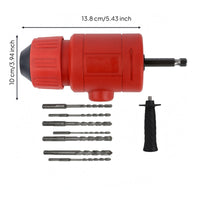 Hammer Conversion Head with Side Handle Rotary Hammer Adapter Heavy Duty