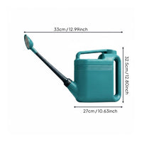 Long Spout Watering Can Detachable Nozzle Sprinkler Head Watering Can Thickened Body Garden Waterer for Gardeners, Balcony, Patio, Indoor