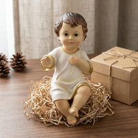 Christmas Doll Figurine Compact Holiday Decor Decorative