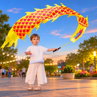 Dragon Dance Prop Scale Pattern Festival Item for Performance, Children