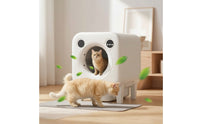 Self-Cleaning Cat Litter Box Handshands-off Automatic Cat Litter Box Pet Supply Odor-Control Clumping-Compatible