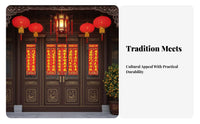 Festive Door Couplets, Calligraphy Decoration Set, Waterproof, Random Phrases