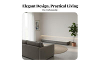 Space-Saving TV Stand and Coffee Table Set Large Storage Capacity Lowlow-height TV Stand Floor-Standing Living Room Furniture Modern Design for Apartment Dwellers, Families, property owners, Home, Bedroom