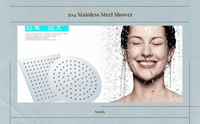 Stainless steel shower head