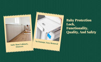 attraction lockized Cabinet Lock, baby-secure Drawer Lock, unseen sticky Infant Proofing Latch, No-Drill Installation, Hidden Protection for Cabinets & Drawers