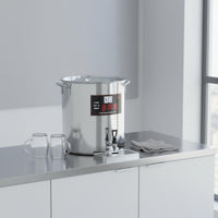 Stainless Steel Spigot Container Versatile Large Water Container with Tap Large Tap Drink Dispenser Easy to Clean for Chefs