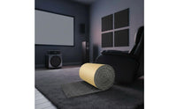 Noise Reduction Self-Adhesive Acoustic Foam Panel High Density Oval Crate Soundproofing Foam Fire Resistant Pyramid Acoustic Wall Tile for Content Creators, Musicians, Podcasters, Home Theater, Recording Studio, Rehearsal Room