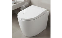 Warm Air Drying Smart Toilet Seat U Shape Bathroom Fixture