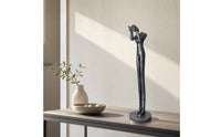Human Figure Sculpture Modern Ornament Long-Lasting for Bookshelf