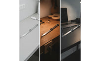 Luthier Ruler with Clamps Sturdy Guitar Neck Alignment Tool High Accuracy Gauge for Workshops