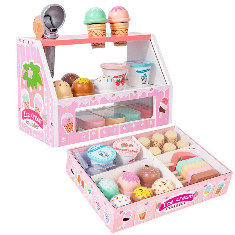 Pink Ice Cream Shop