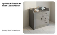 Dining Room Buffet Cabinet Large Capacity Dining Room Sideboard Simple Design Kitchen Storage Cupboard for Homeowners, Families, Entryway, Home Office