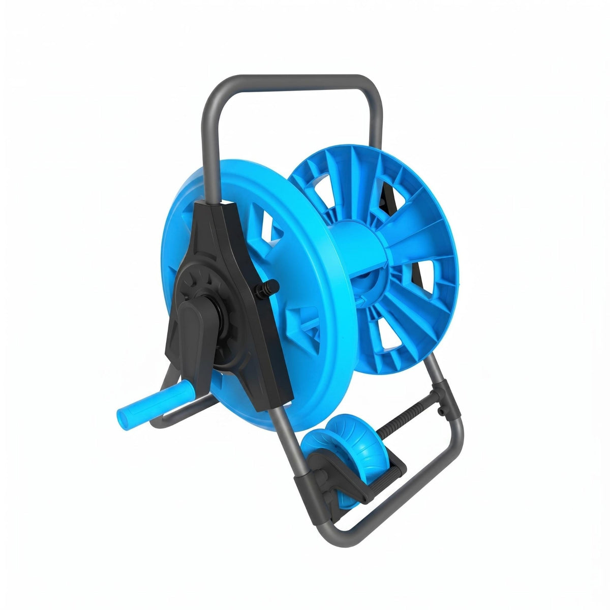 Portable Hose Reel Carrier Stable Structure Outdoor Storage Heavy Duty