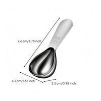 Stainless Steel Spoon Short Handle Kitchen Tool for Baking