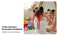 Fuzzy Orb Headband Cute and Adorable Soft Ball Hair Band Playful Design Costume Headwear for Kids, Cosplayers, Themed Events, Photo S, Daily Wear